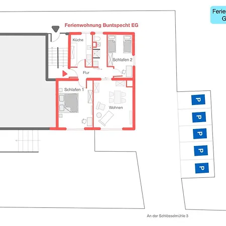 Im Gaestehaus Der Wilisch Appartement